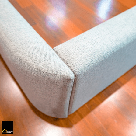 เตียงนอน 6 ฟุต RENITA HOME รุ่น BEN สีเทา_4